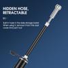 WEST BIKING Tragbare Fahrradpumpe Aluminiumlegierung Fahrrad Luftpumpe Reifenfüller Schrader/Presta Universal Rennrad Zubehör