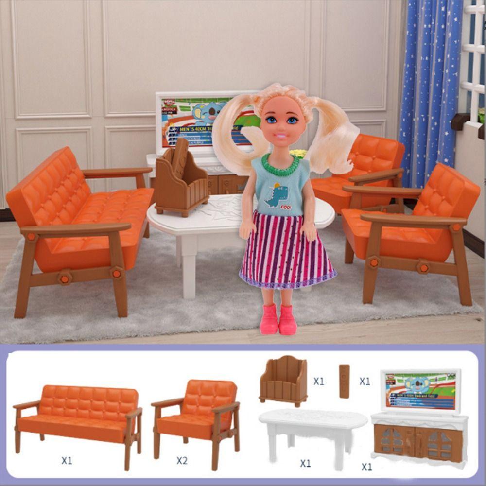 Bathroom Set Miniature Furniture Simulation Furniture Dollhouse Furniture Doll House Decoration