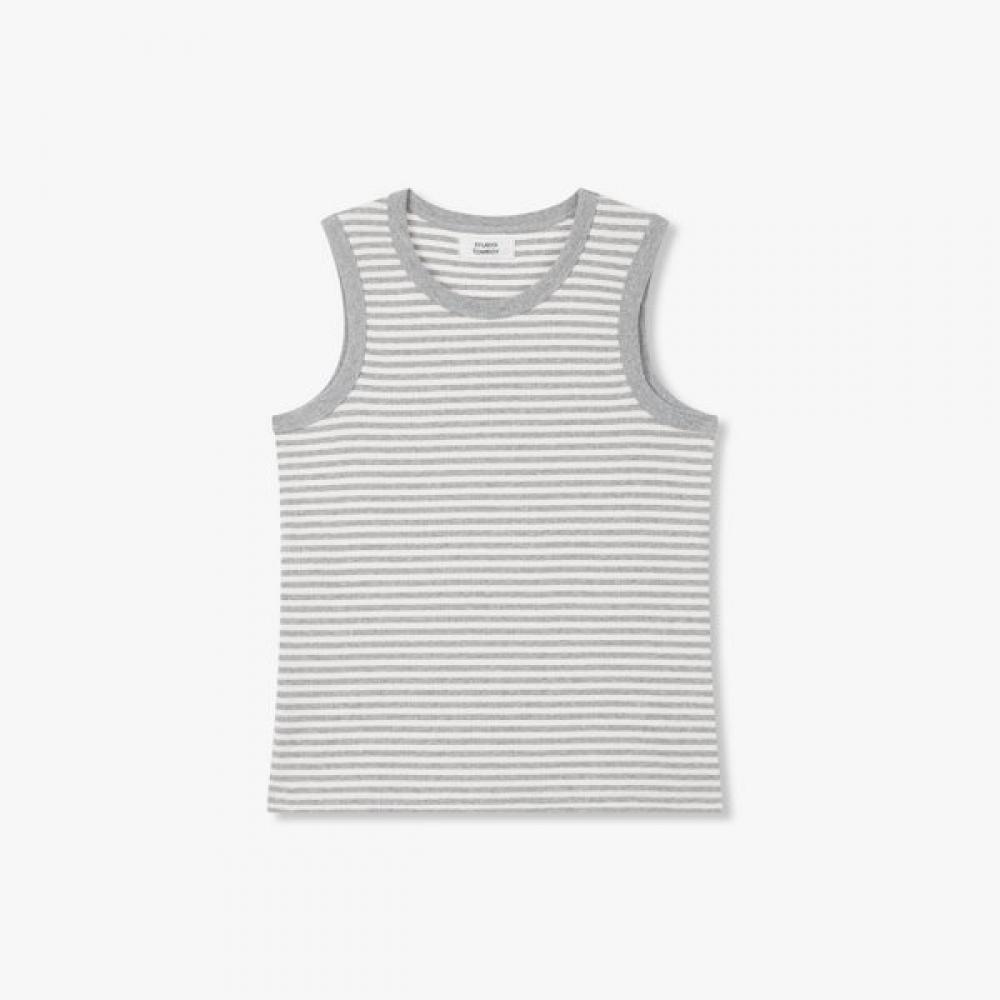 

Studio Tomboy Stripe Ribbed Sleeveless 9176222983ct blacks/OS
