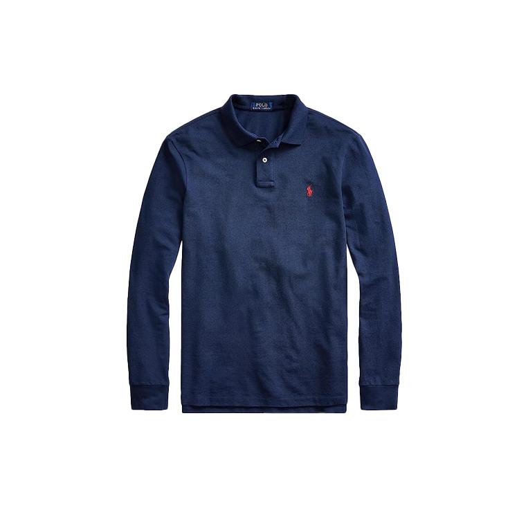 Polo Ralph Lauren FW22 Polo Shirt Classic Version Men's Blue 710680792-031