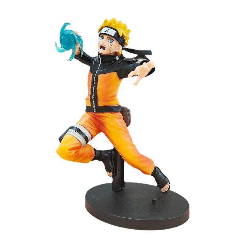 19CM Anime Vibration Stars Uzumaki NARUTO Shippuden Rasengan Kampfform Modell Spielzeug Geschenk Sammlung Actionfigur PVC