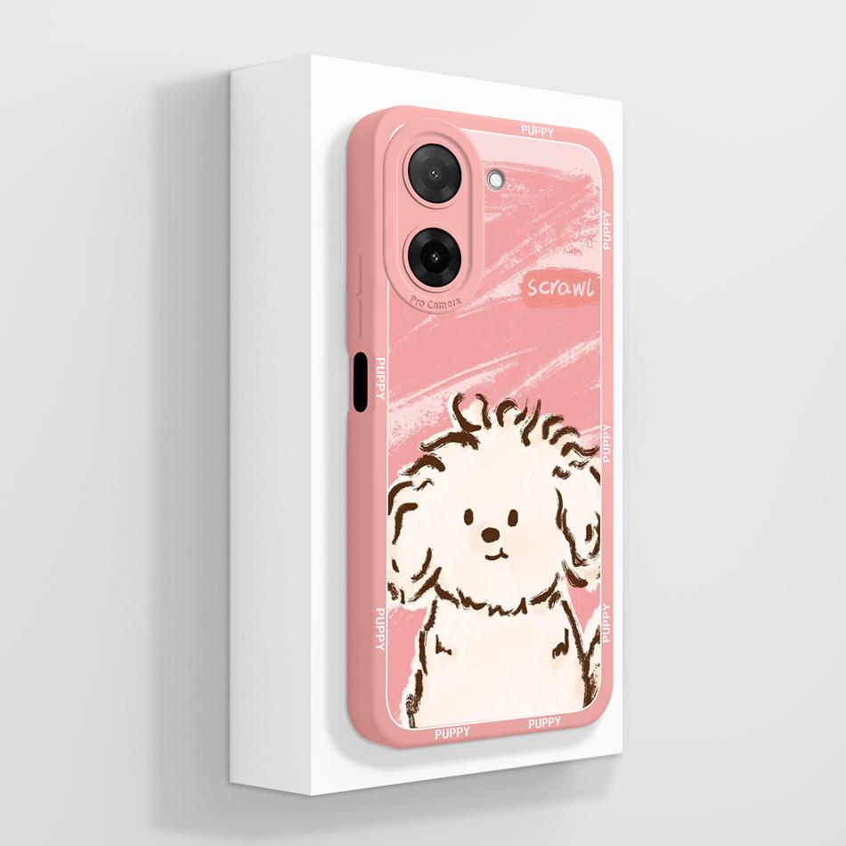 Phone Case For Redmi A5 4G Cute Creative Full Protection Funda For RedmiA5 Soft Liquid Silicone Lightweight Anti Slip Shell Capa
