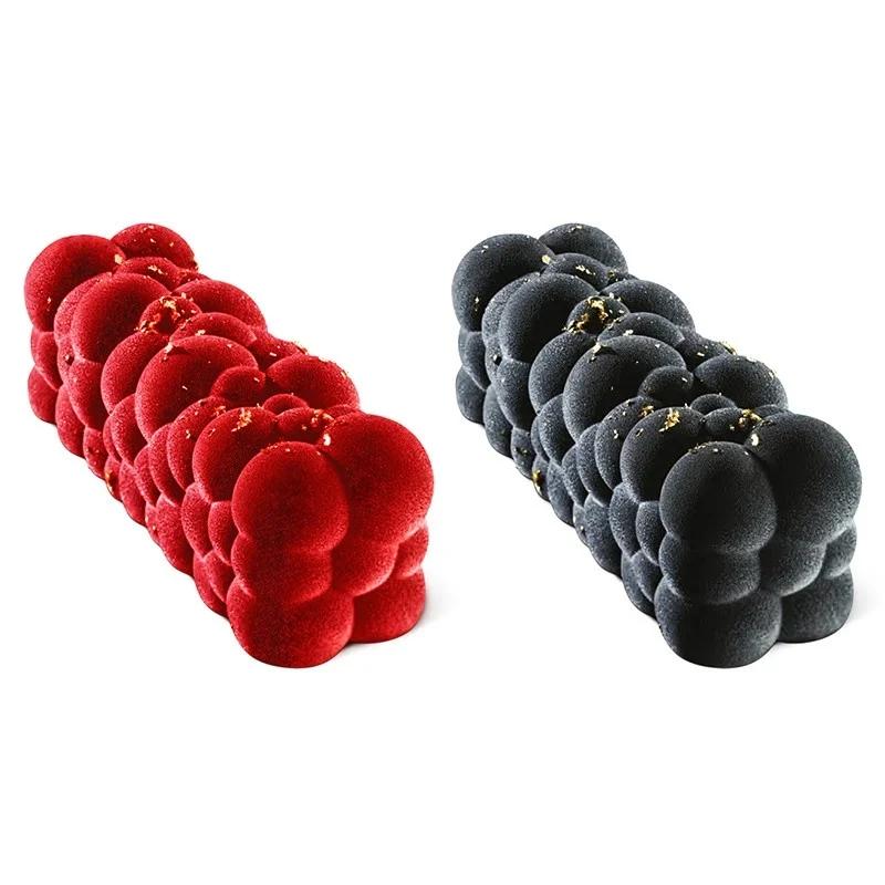 3D Cloud Series Silicone Mold Art Cake Mould DIY Homemade Baking Tools Bubble Spiral Desserts Mold