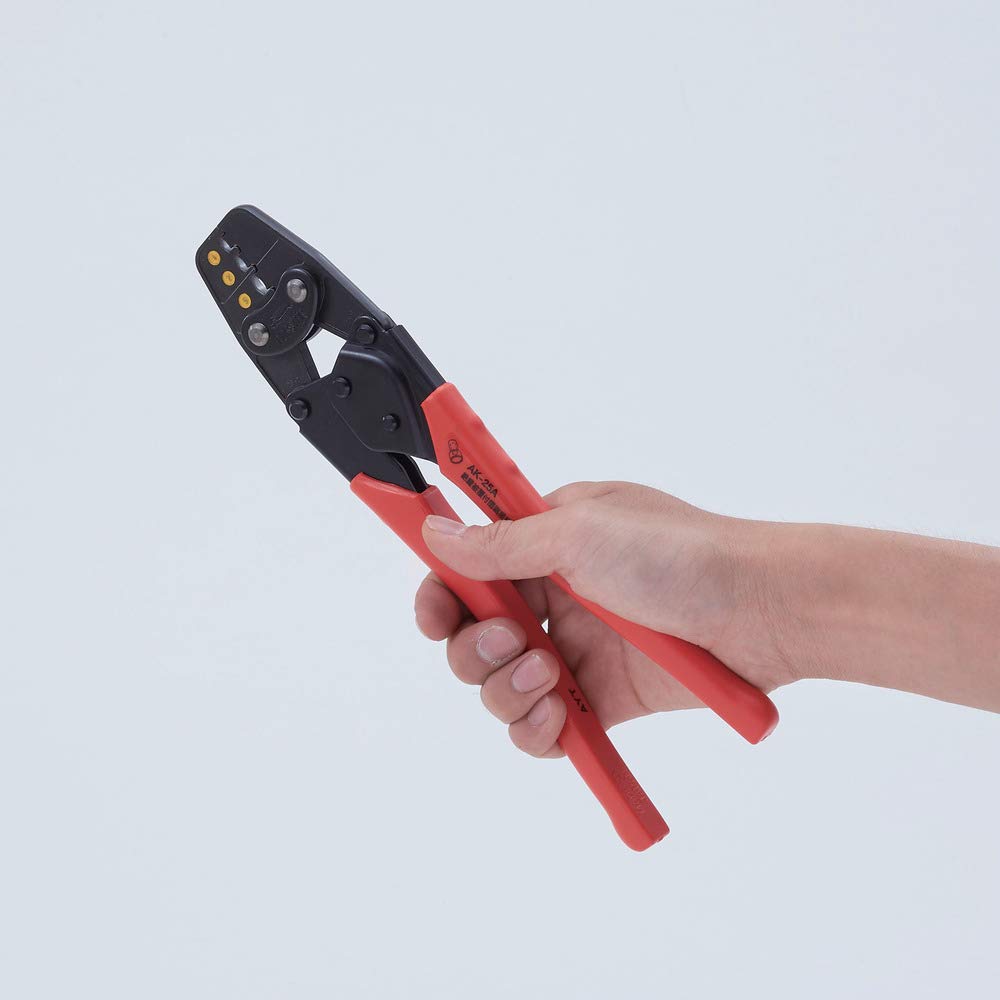 Lobtex Crimping Tool for Insulated Closed End Range of Use 5 AK25A Connectors, CE1, 2,