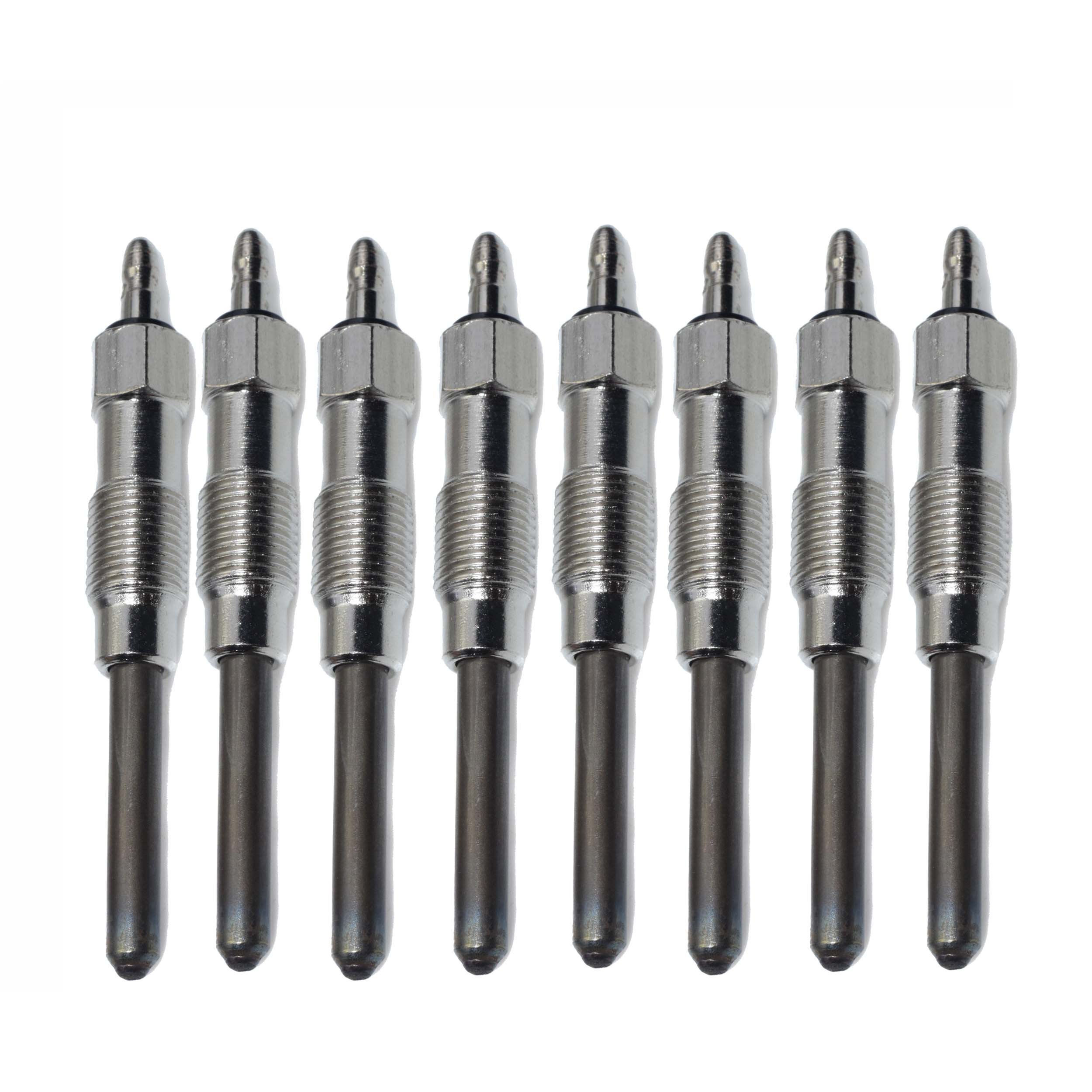 

Свічки розжарювання з подвійною спіраллю для Hummer Humvee HMMWV 6.2L / 6.5L Дизель 5614017 6A843G115 5584164 12338771 2920-01-188-3863 срібний