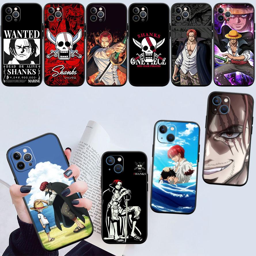 TR32 One Piece Shanks New High-End Shell Phone Case for Redmi Note 13 14 Pro+ Plus A3 A3X 13X 13C 13R 14S 14C 14R