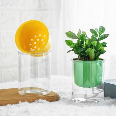 Zu Sukkulenten Transparent Kreativität Topfpflanzen Automatische Wasser Absorption Blumentopf Harz