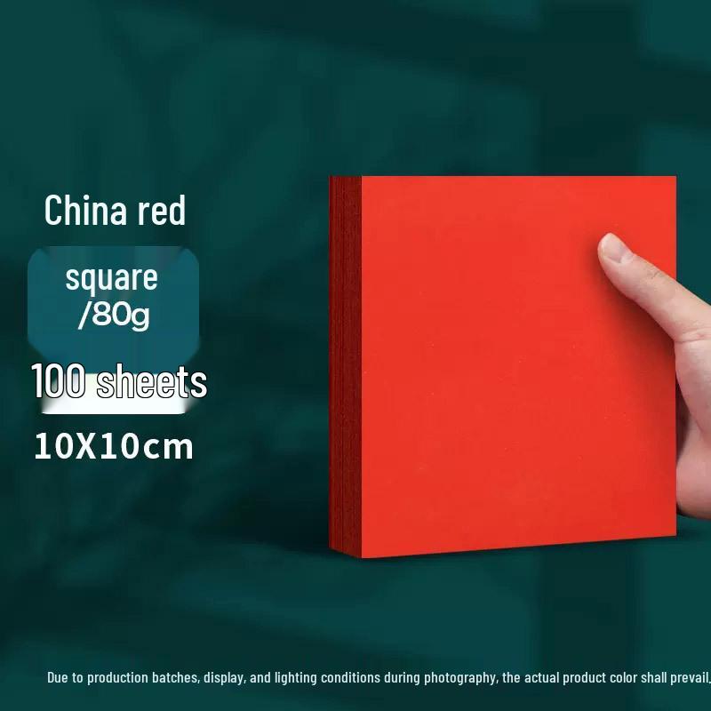 A4 Colored Cardstock for Office, Origami, Kindergarten, Student DIY 