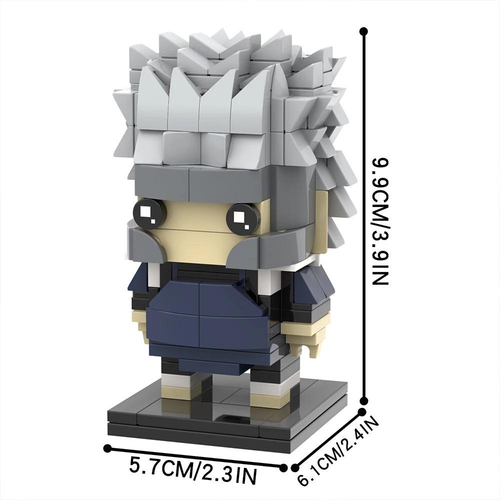 MOOXI Anime Cartoons MOC Bricks Set Compatible BrickHeadsed Building Blocks Parts Kids Education Toys For Children Birthday Gift