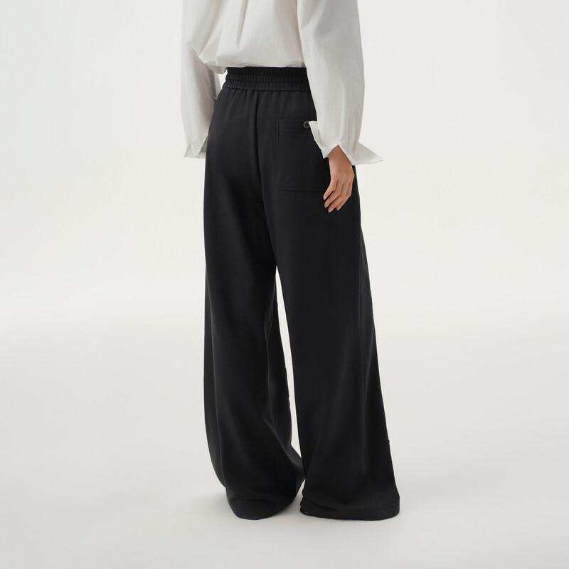 Broadcast Women's Loose Fit Drape Wide-Leg Trousers