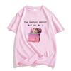Graphic Teeshirt Summer Funny Printing Tshirts Tee Hamster The Horrors Persist ButTshirt Cartoon Tops Tees Aesthetic Clothes