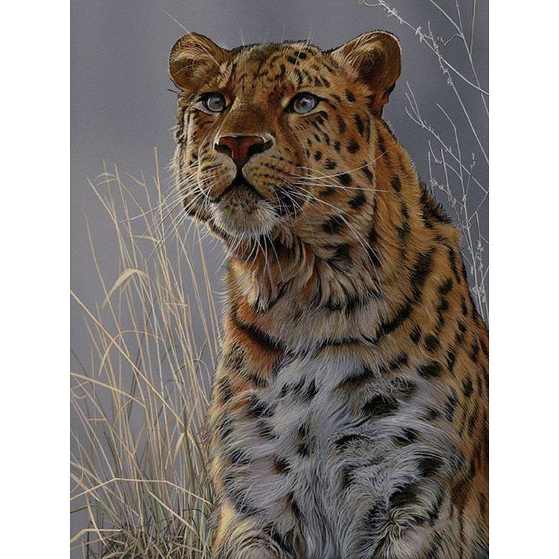 5D DIY Diamond Painting Tiger Full Round Drill Diamond Embroidery Animals Rhinestone Mosaic Cross Stitch Kits Home Decor Gift