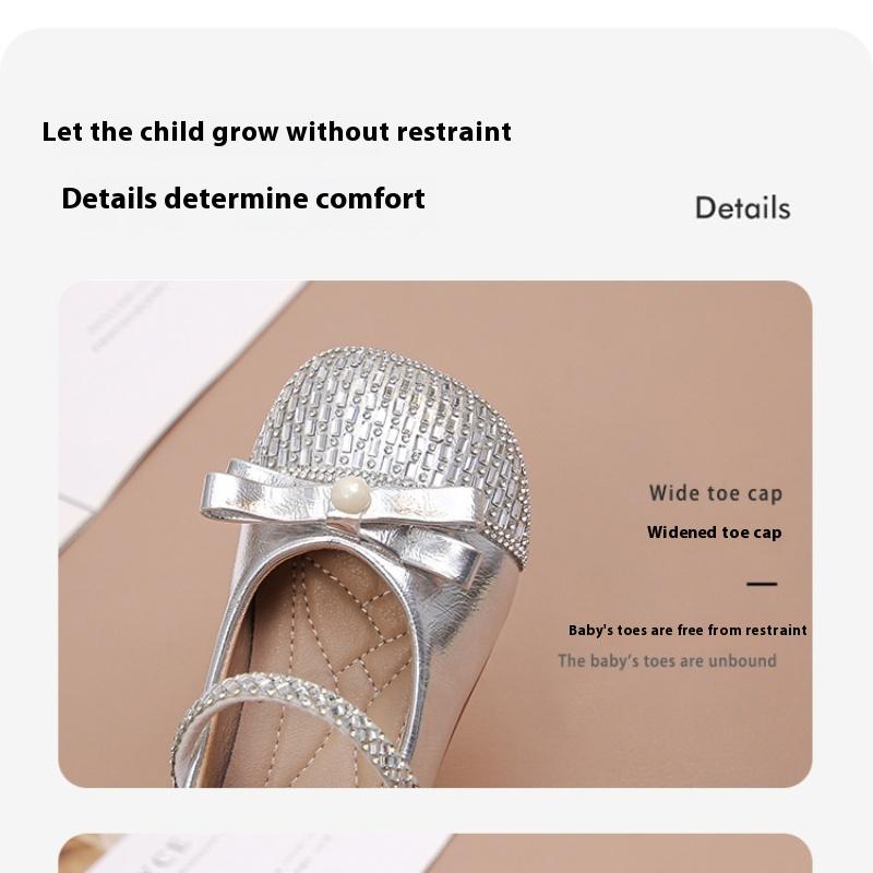 Summer New Style Soft Sole Little Girl Comfortable Soft Sole Leather Shoes