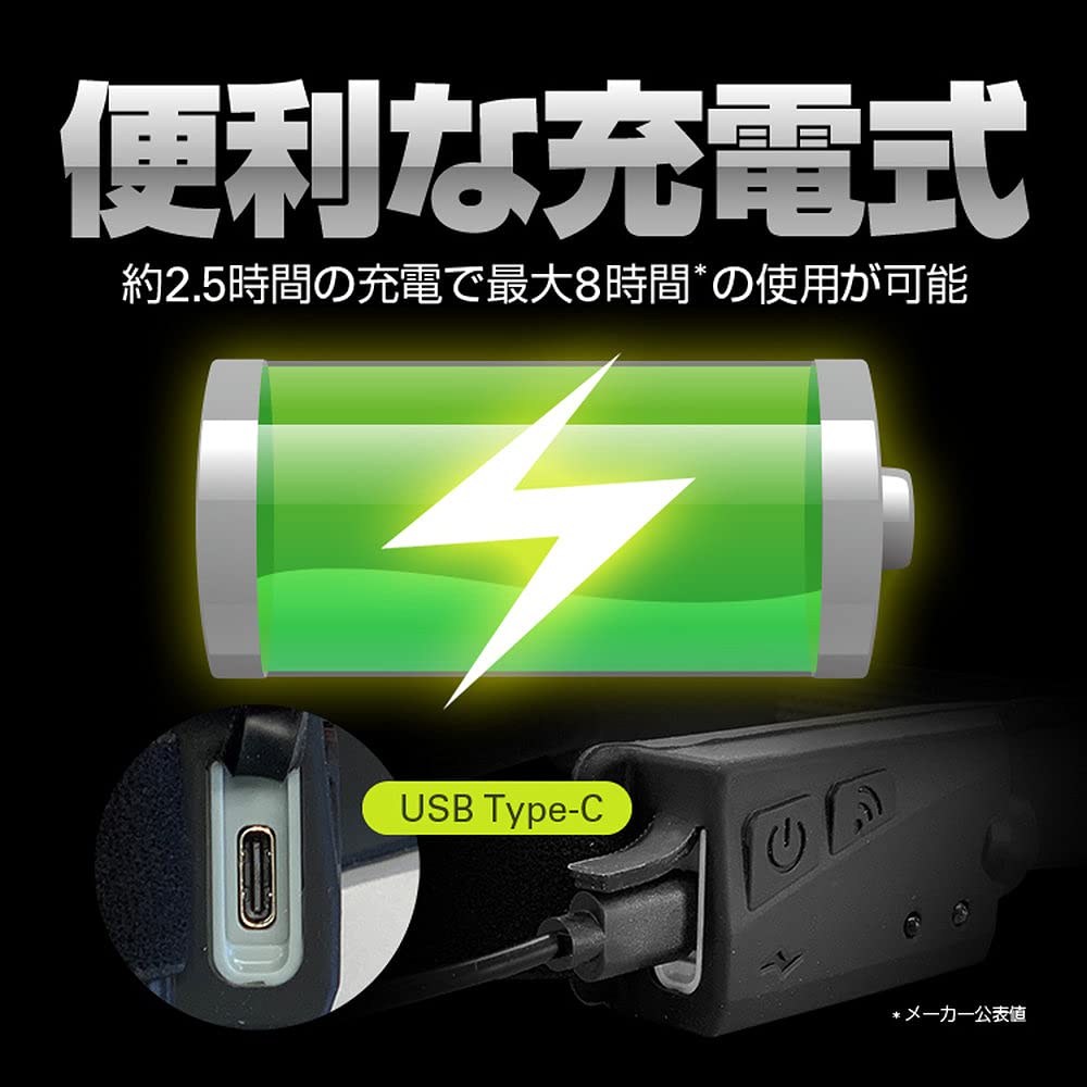 ORIGINCOM USB Ładowalna Przednia Lekka z Czujnikiem Ruchu i Trybami Idealna na Nadzwyczajne Sytuacje Rowerowe i Prace Nocne COB-LED/XPE-LED