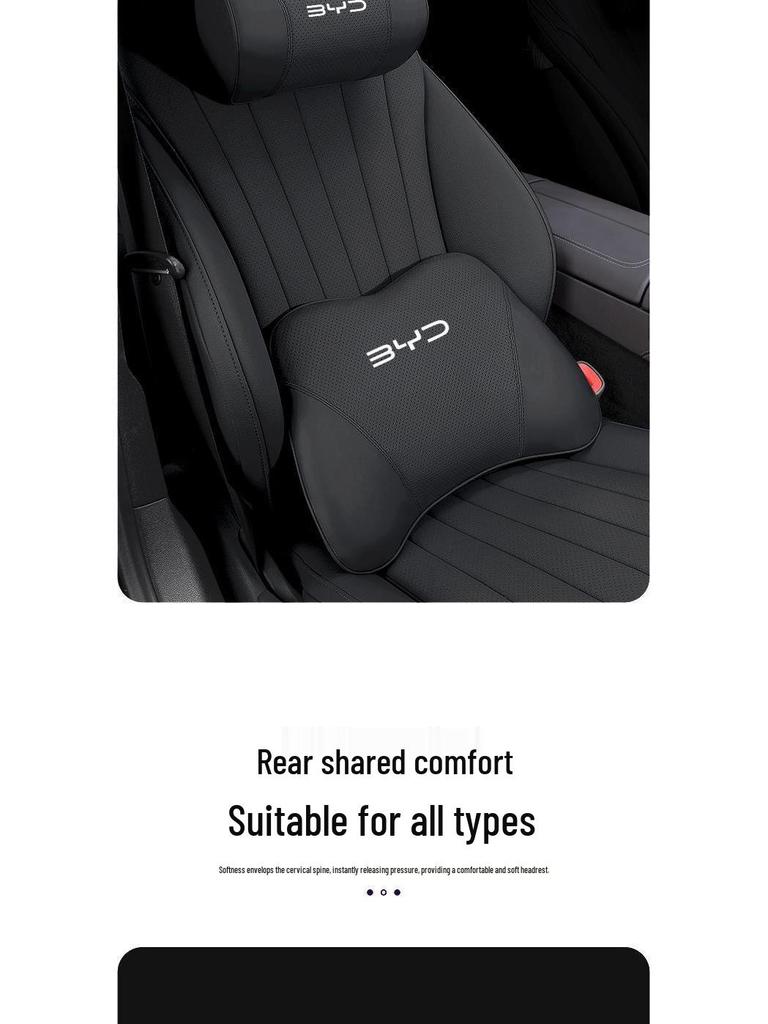 BYD E2/E3/E9 Memory-Schaum Nacken- und Lendenwirbelstützkissen-Set
