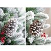 Artificial Christmas Tree with Pinecone Tabletop Accessories Festives Home Desktop Decoration Christmas Ornament