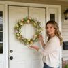 Easter Wreath, 70.8-inch Easter Egg Wreath, Decorative Fireplace Mantel, Artificial Egg Wreath, Easter Home Kitchen Fireplace