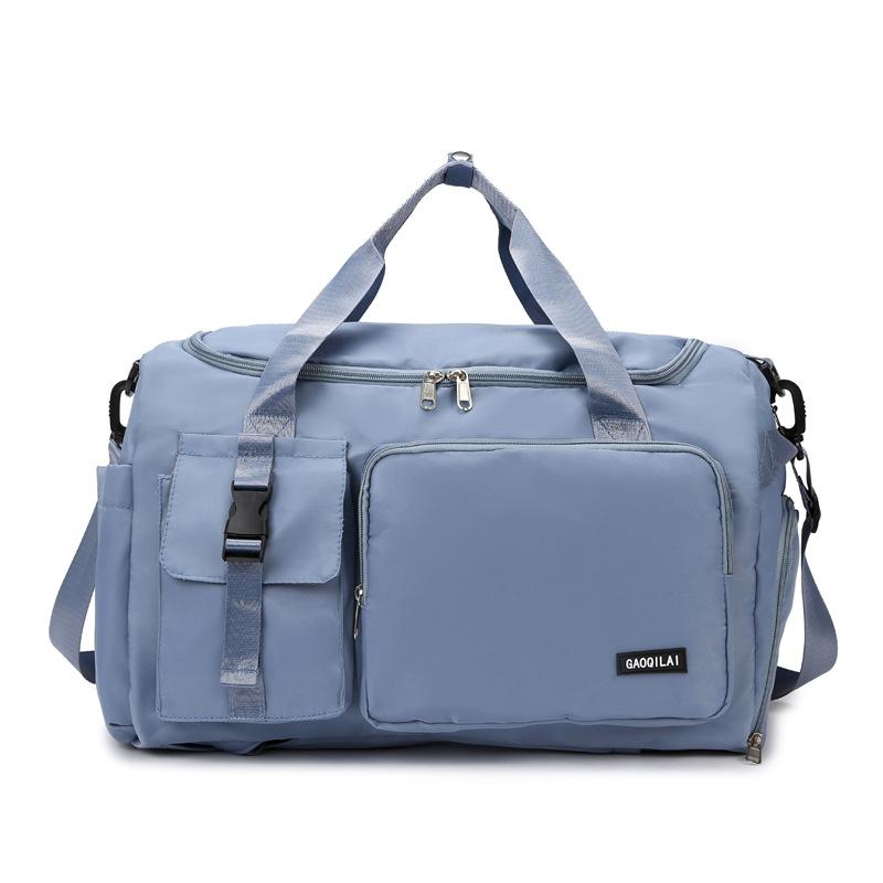 Women's Multi-functional Travel Bag Large Capacity Dry and Wet Separation Lightweight To Be Produced and Stored Luggage Bag Cover Pull Rod Gym Bag