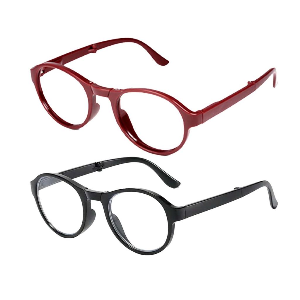 2PCS folding presbyopia high-definition fashion convenient presbyopia elderly people's air defense blue ray presbyopia 1.0x ~ 3.