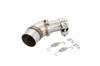 Muffler Silencer for Yamaha 51mm Exhaust Aftermarket Slip-on YZF-R25/R3 Motorcycle. Mid-section Pipe. Part.