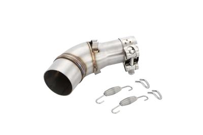 Slip-on Muffler Silencer for Yamaha YZF-R25/R3 Motorcycle. 51mm Mid-section Exhaust Pipe. Aftermarket Part.