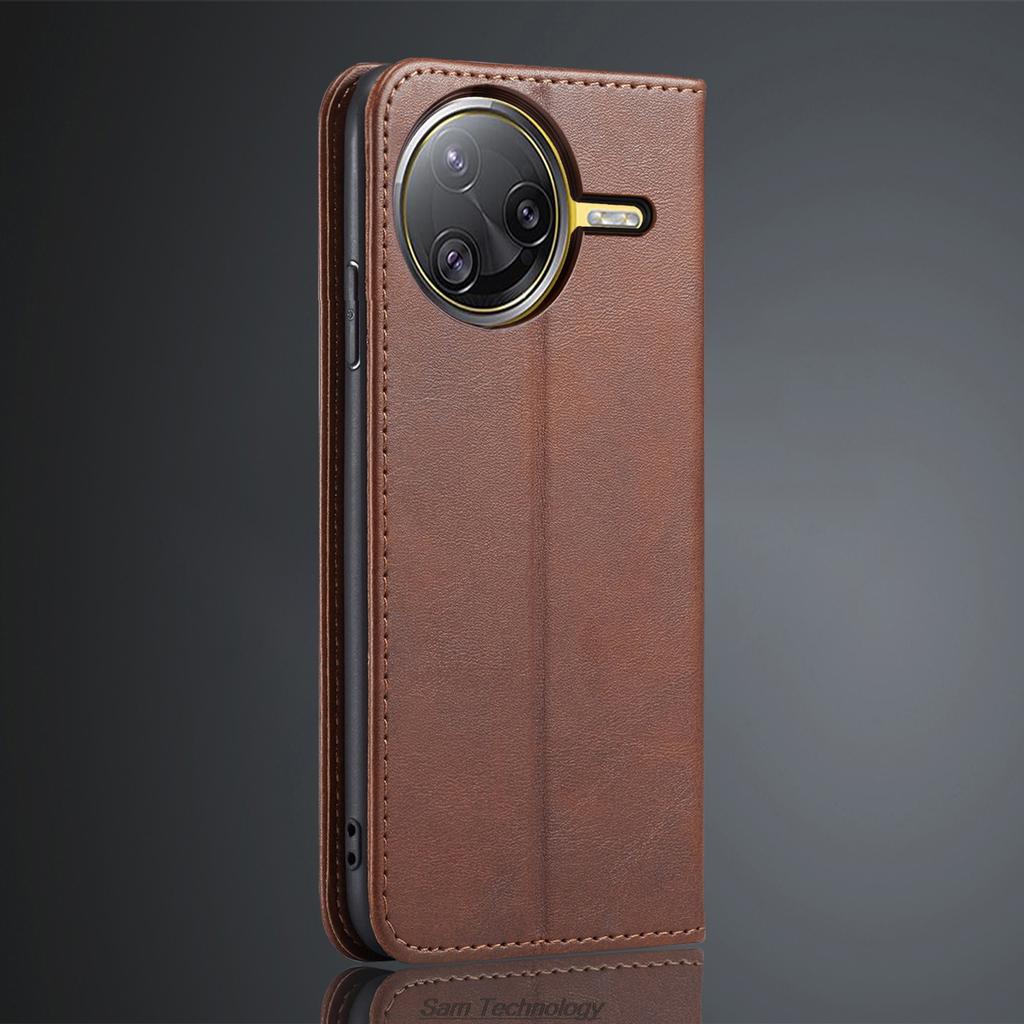 Magnetic Attraction Leather Case for Xiaomi POCOPHONE POCO F7 Ultra / F7Ultra Holster Flip Cover Case Wallet Bags Fundas Coque