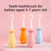Cute Children Small Head Soft Bristle Toothbrush High Density Brush Wire Does Not Damage Gums for Children Aged 3-7