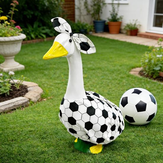 1 Set Football Porch Goose Costumes Football Goose Outfit And Bow Party Costume