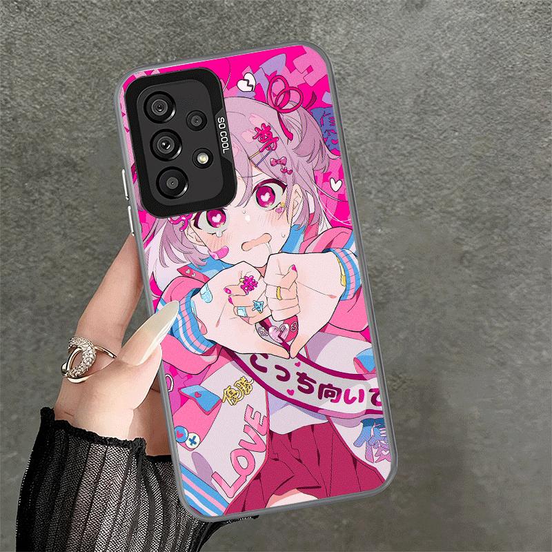 Anime Kwaii Girl Ins Style Soft Phone Case for Samsung A17 A16 A15 A14 A13 A57 A56 A55 A54 A53 A37 A36 A35 A34 A33 A26 A25 A24 A