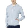FootJoy Skyway Women's Golf Mid-Layer Side Mesh Long Sleeve Full-Zip Hoodie, Size M (FJW-S25-M04, 34867-M)