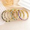 Bracelet Internet Celebrity Explosion Cloisonne Bracelet Chinese Retro Light Luxury Enamel Color National Style Accessories Versatile Hot Jewelry