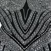 European & American Fashion Women's Solid Color Mesh Rhinestone Long Sleeve Mini Dress