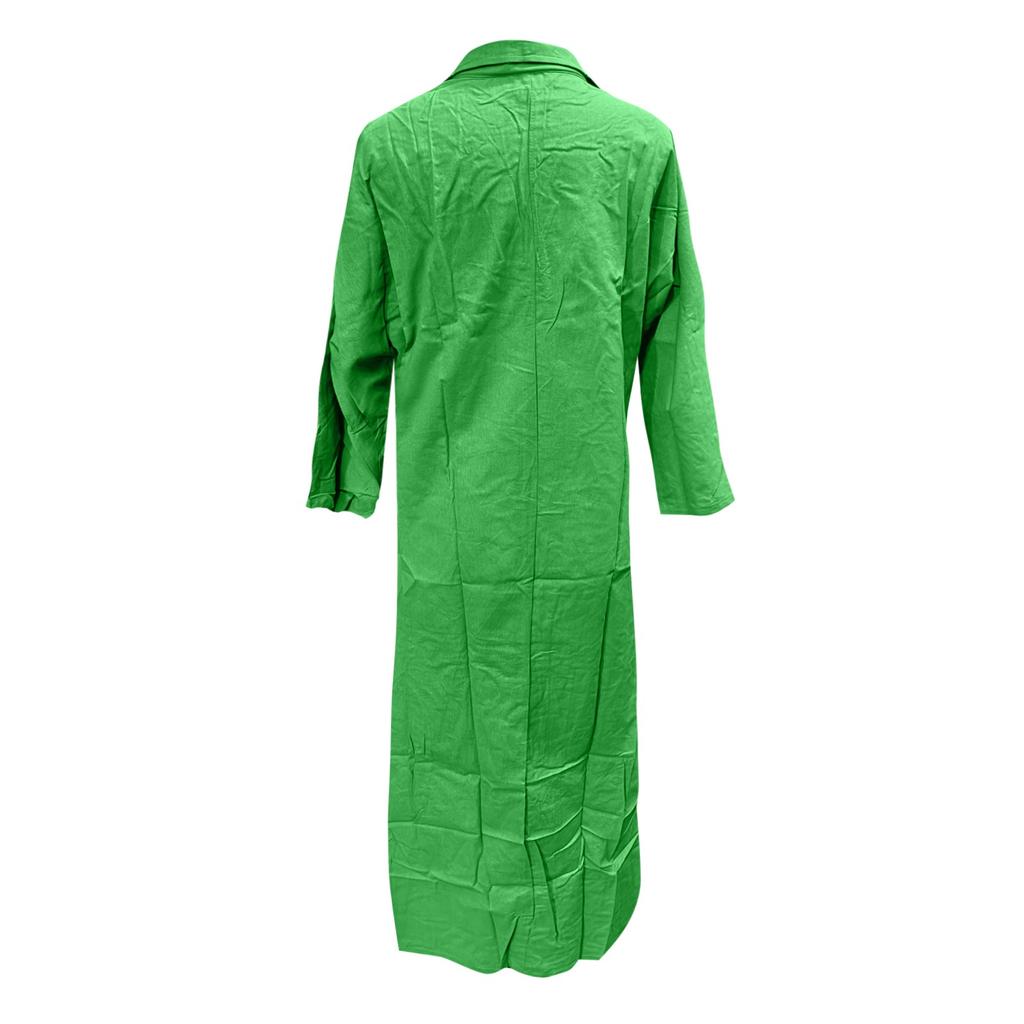 Moda Femei Casual Plus Size Rochie Solid Color Rochie Lungă Femei