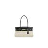 JWPEI Yara Genuine Leather Baguette Shoulder Bag - 2025 New Design for Women