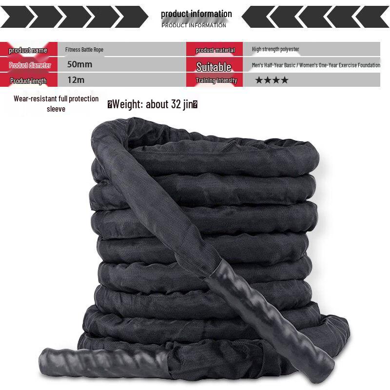 Heavy-Duty Fitness Battle Rope