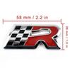 Emblemat Odznaka Naklejka Samochodowa dla Leon Cupra 2010 Odznaka R