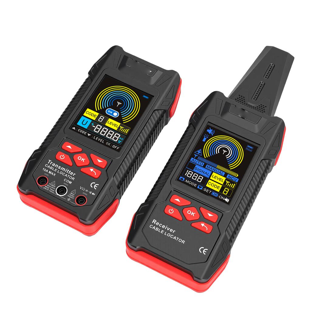 Underground Cable Locator Multimeter 2 in 1 Digital 6000 Counts Wall Wire Tracker Detector Circuit Breaker Finder
