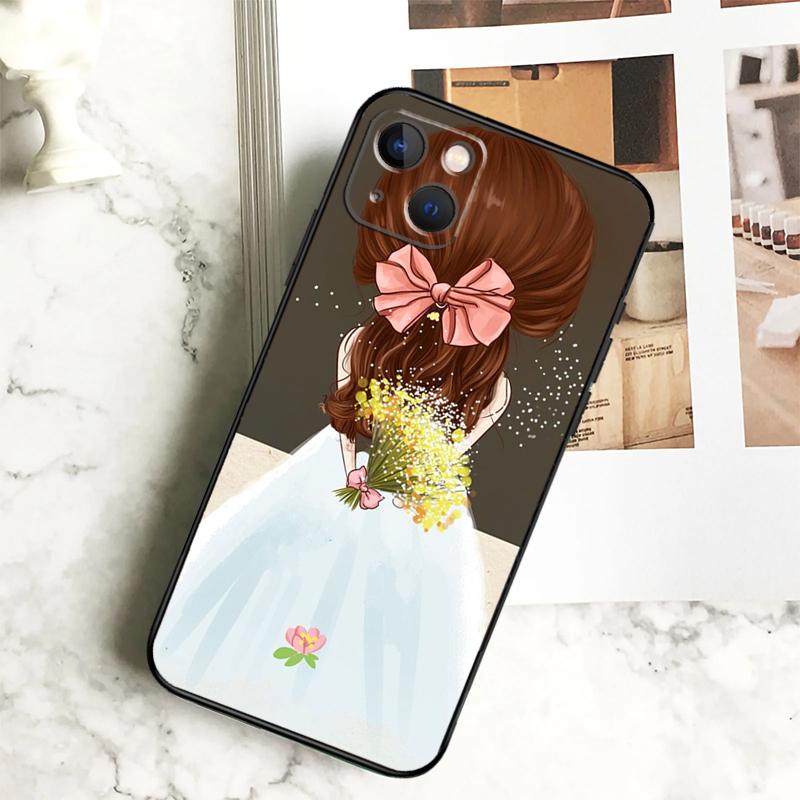Wedding Bride Soon To Be Phone Case For iPhone 15 16 14 Plus 13 12 Mini 11 Pro Max X XR XS Max 7 8 Back Cover