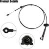 Automatic Transmission Gear Shifter Cable Replacement For 12477640 Compatible With 1999-2007 Chevy Silverado GMC Sierra 1500 2500 3500 Classic