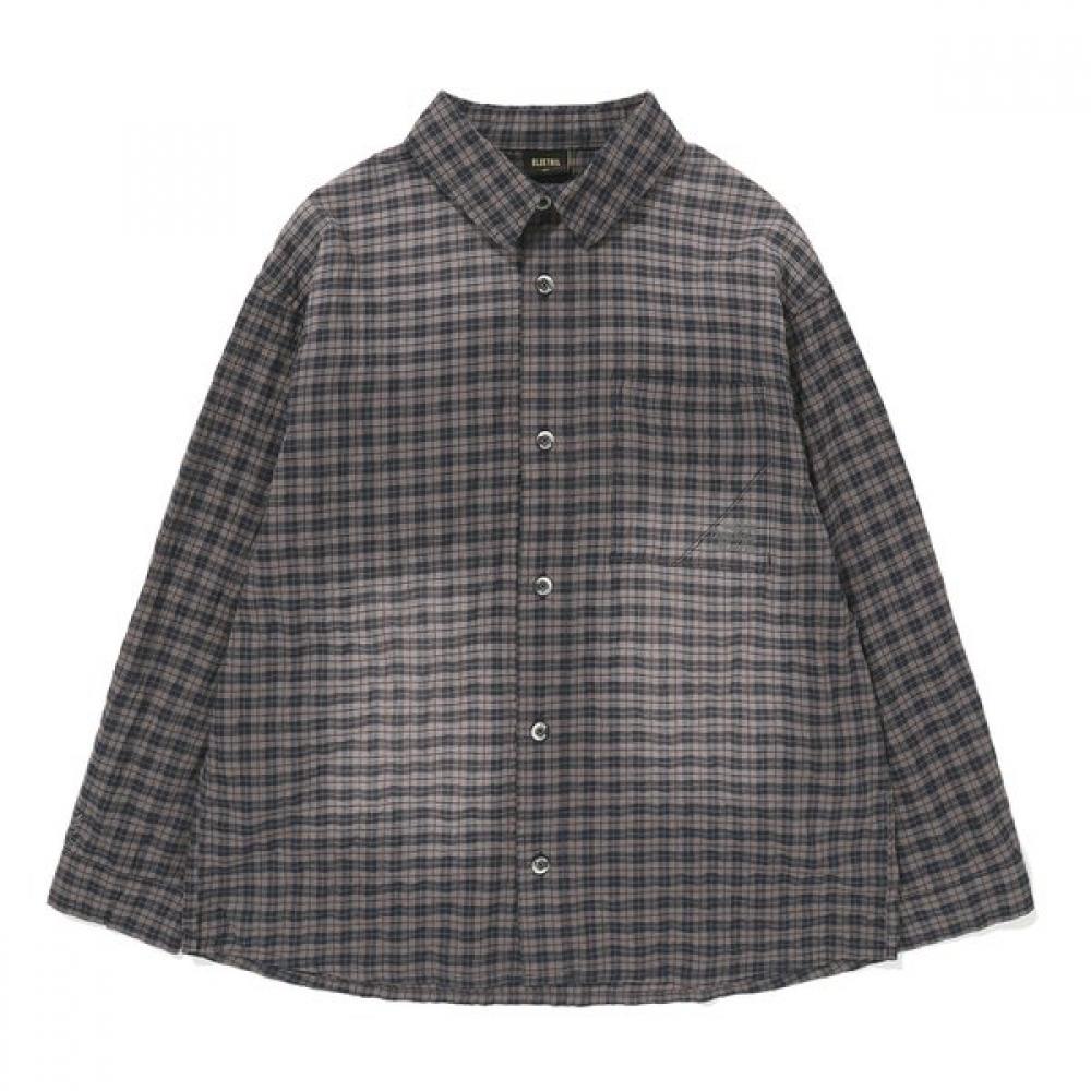 Bluetail Brown Check Shirt Aaa1bl02bn
