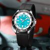 CURREN Men's Fashion Quartz Watch Outdoor Large Dial Luminous Waterproof Silicone Strap Sport Wristwatch