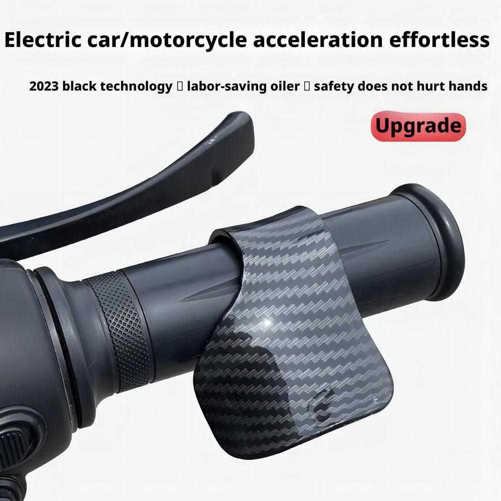 2 Stück Motorrad Gasgriff-Booster Rutschfester Griff-Steuerungs-Hilfsgriff Lenker Arbeitsersparnis Werkzeuge für Motorrad Fahrrad