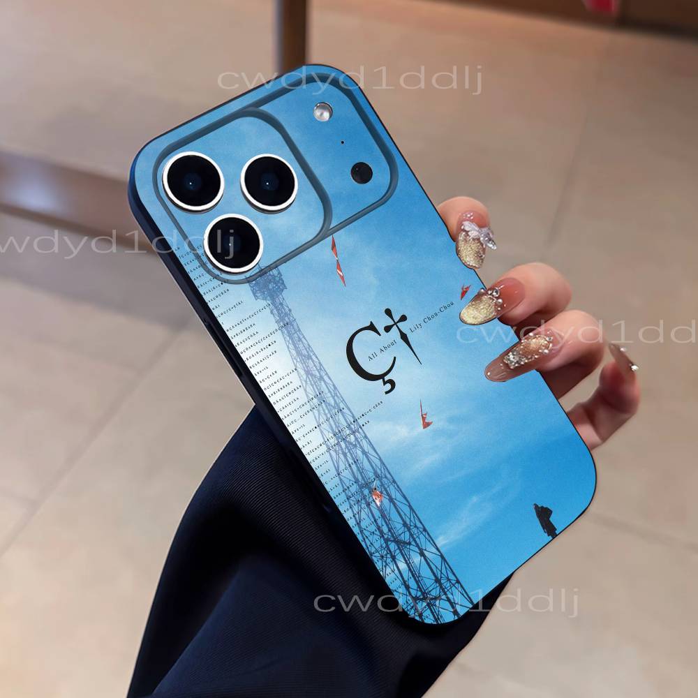 A-All About Lily Chou-Chou Phone Case For iPhone 17,16,15,11,12,14,13 Pro Max Mini XS,XR,7 Plus 16E Air Shockproof Soft Cover