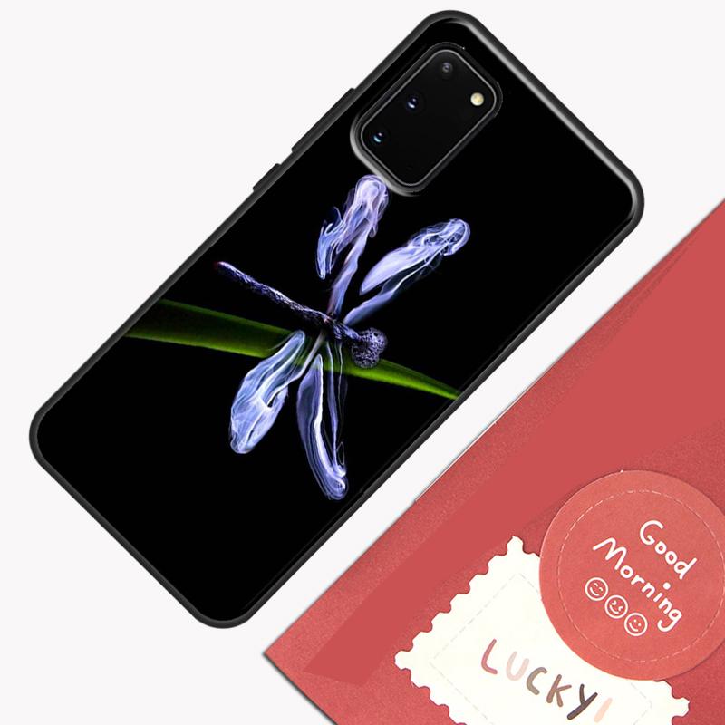 Colorful Dragonfly Phone Case For Samsung Galaxy S24 S26 Ultra S20 S21 S22 S23 S25 Plus S10 S25 FE Cover Shell