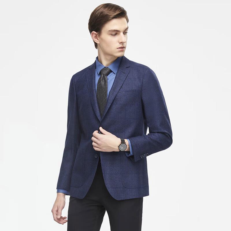 YOUNGOR Men s Slim Fit Wool Blend Blazer 170/92A