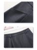 Petite Women's High-Waisted Midi Skirt - 2025 Spring/Autumn Straight Suit Bodycon Style