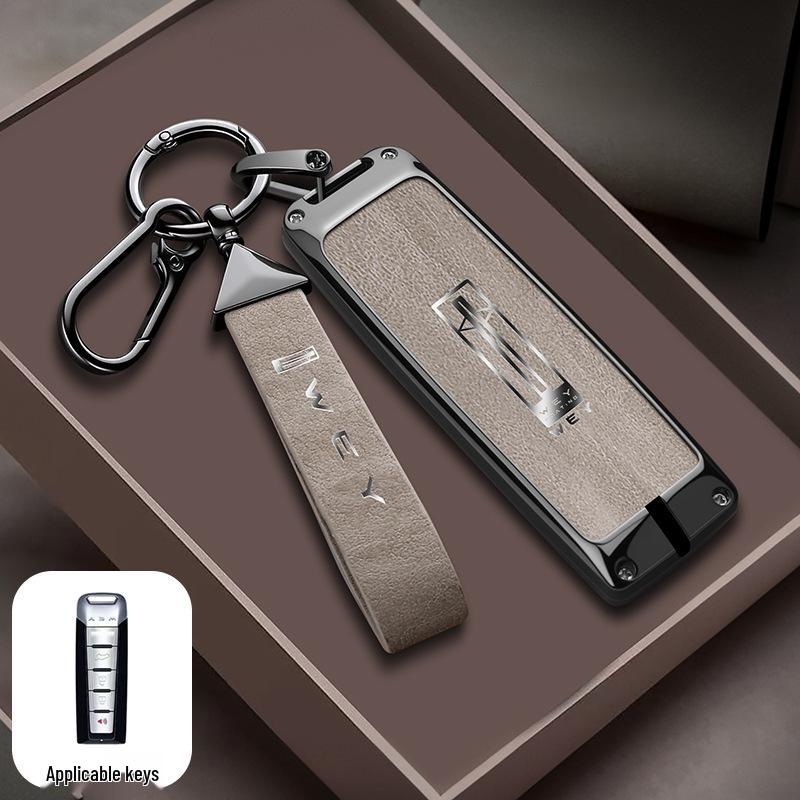 Applicable VV5 Key Case for Wey 23 Lanshan Mocha DHT-HPEV & VV6 22 Latte Remote Control Shell.