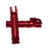 Non Slip Aluminum Motorcycle Foot Pegs Comfortable Foot Pedal Rest for Yamaha XJR1300 Honda CB1300