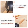 WANGYUANJI 18cm Iron Wok, Cold Forged, IH/Gas Compatible, with Lid, Suitable for Single-Person Use, Non-Stick, Ideal for Stir-Frying, Stewing, and Noo