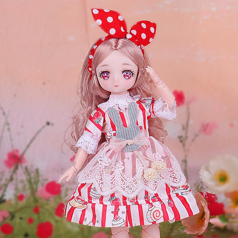 Comic Face Doll Doll Girl Birthday Present